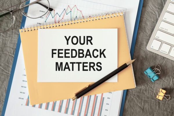 Your feedback matters