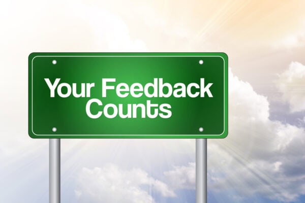 Your Feedback Counts