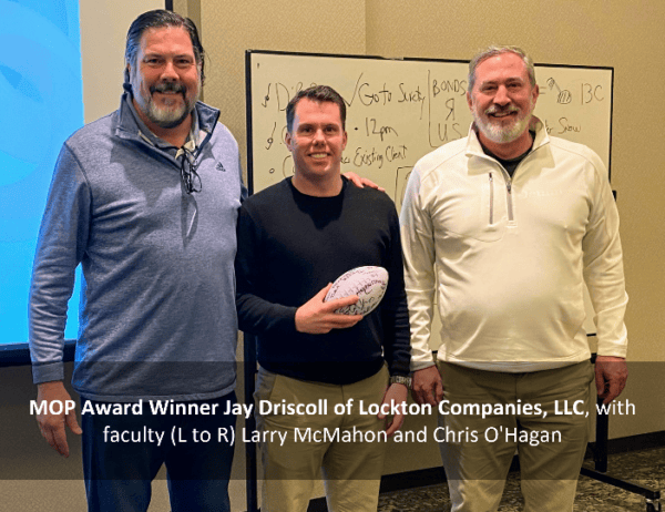 MOP Award Winner Jay Driscoll