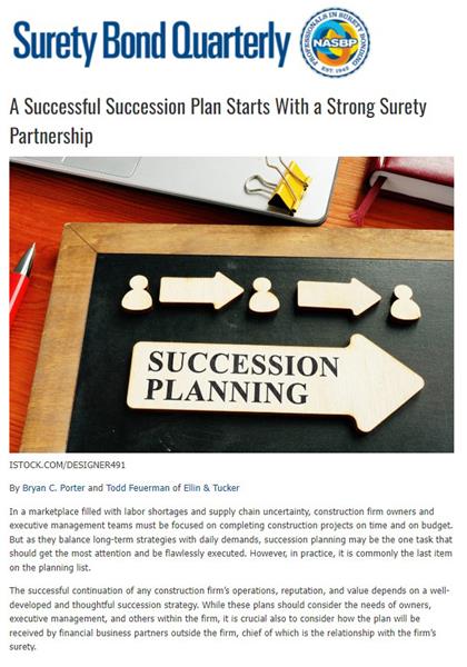 Successful Succession