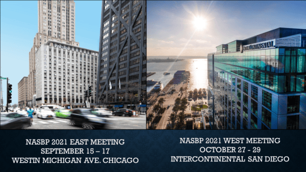 NASBP East West 2021 Meetings