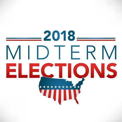 Election header banner with Vote