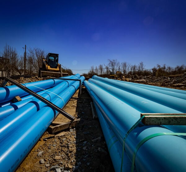 Sewer pipes for installation