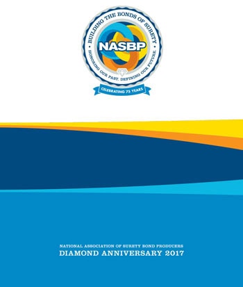 cover of the NASBP 2017 Annual Meeting and 75th Anniversary Celebration a commemorative brochure