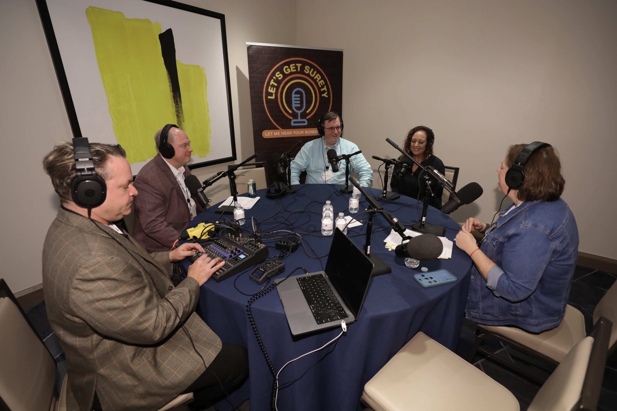Podcast recording