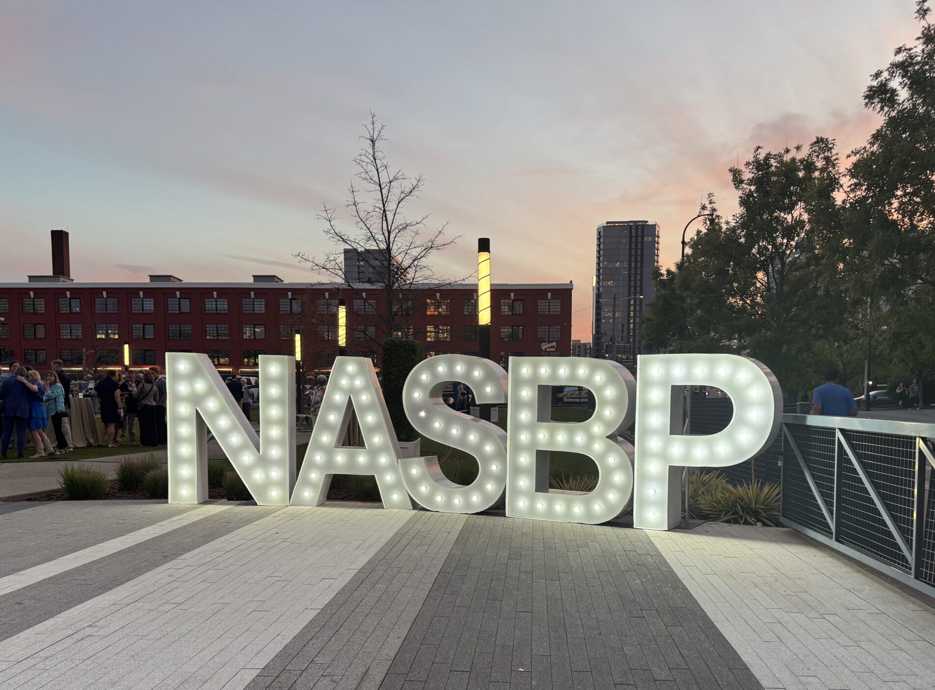 NASBP sign