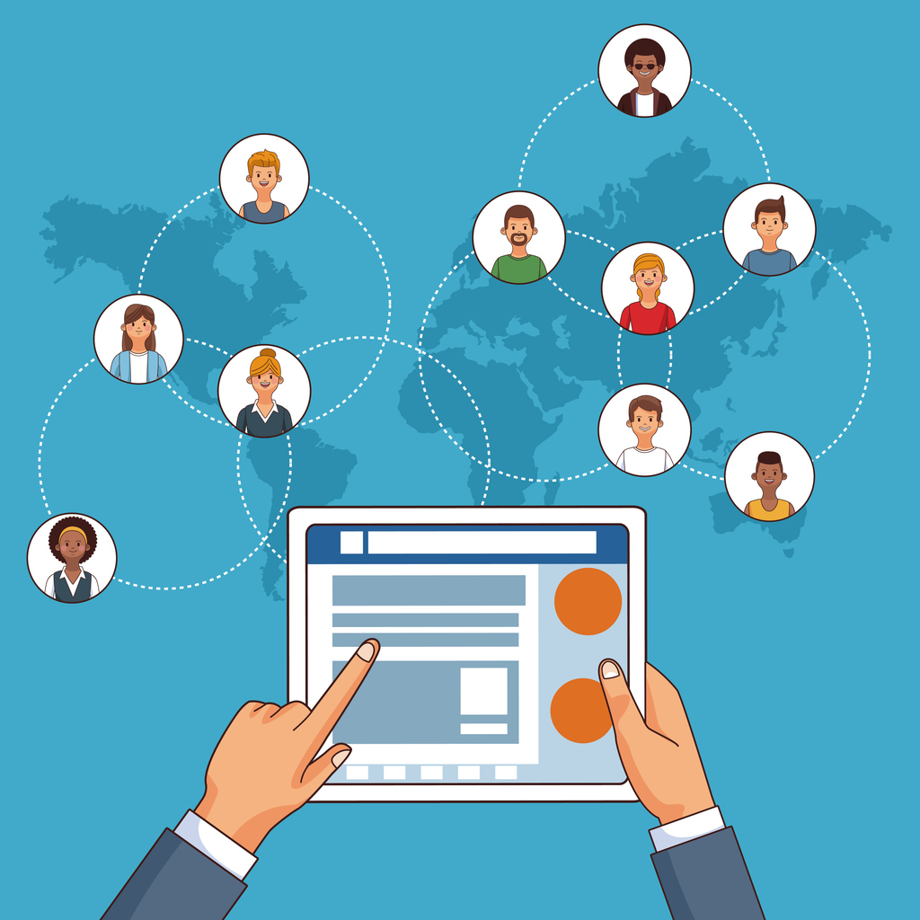 people and social network