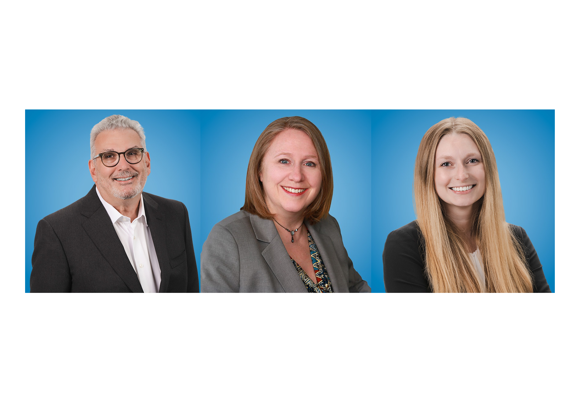 Combined photo of the three authors