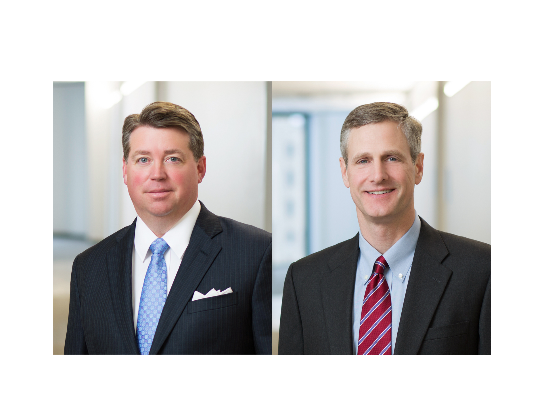 Richard Whiteley and Phillip Sampson