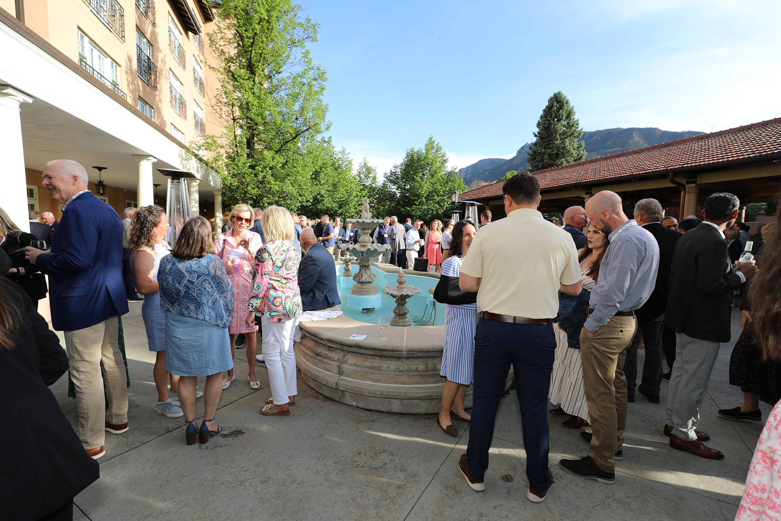6 welcome reception