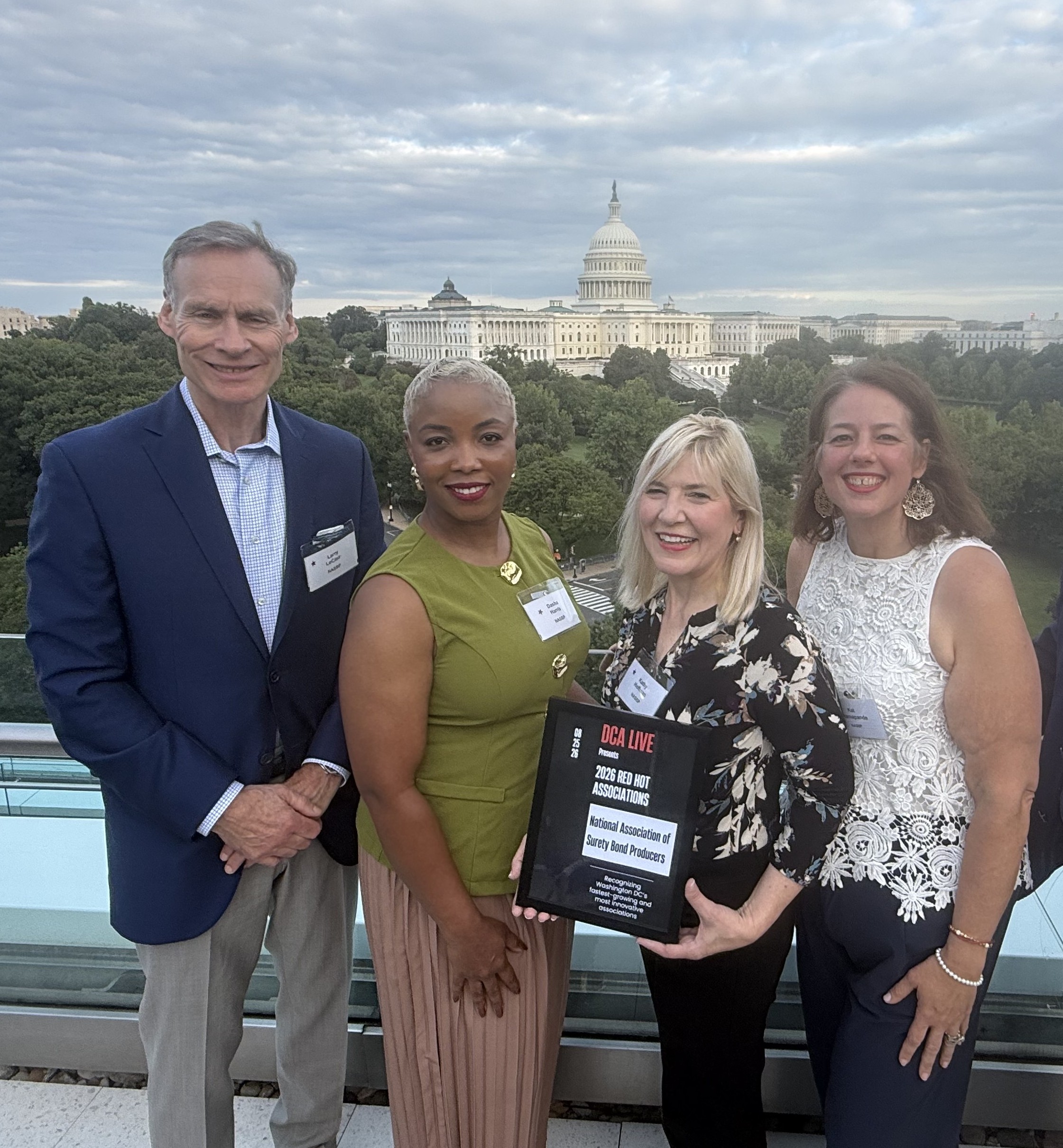 4 nasbp staff with 2026 red hot association award