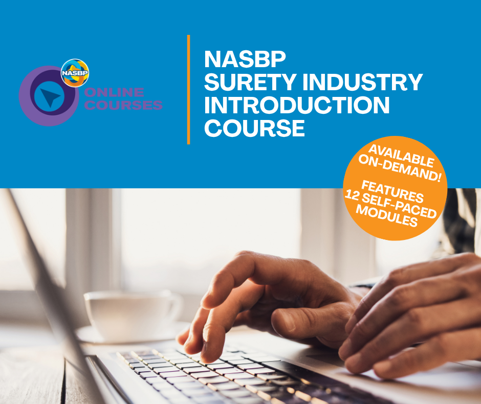 nasbp surety industry introduction course