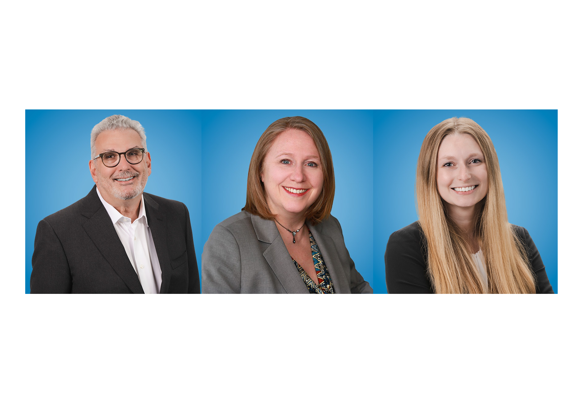 Combined photo of the three authors